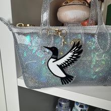 Hockey and Heated rivalry  themed bag charms