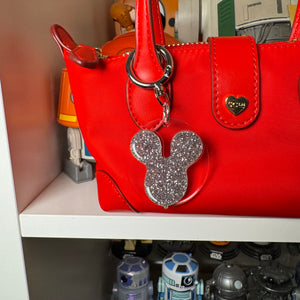 Balloon bag charm and earrings
