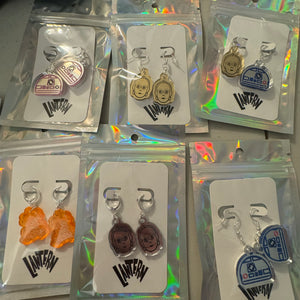 Droid earrings