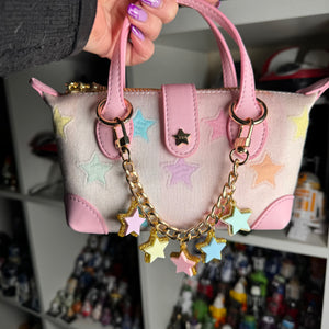 Star bag charm chain