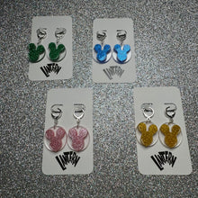 Balloon bag charm and earrings