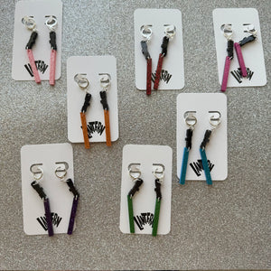 Light Saber earrings