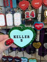 Hockey and Heated rivalry  themed bag charms
