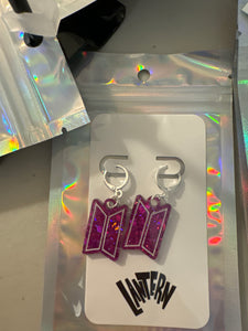 Acrylic Kpop earrings
