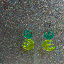 Rebel and Starbird mixed Acrylic earrings