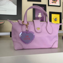 Candy heart bag charms