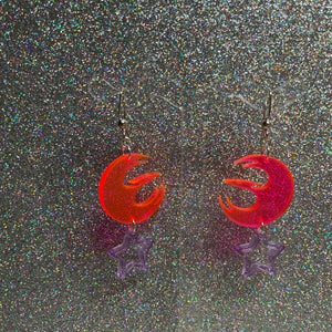 Rebel and Starbird mixed Acrylic earrings