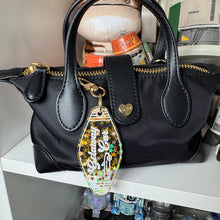 Rep Bag charms and earrings