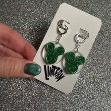 Balloon bag charm and earrings