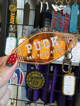 Hockey and Heated rivalry  themed bag charms