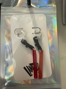 Light Saber earrings