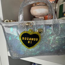 Hockey and Heated rivalry  themed bag charms