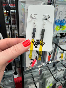 Light Saber earrings