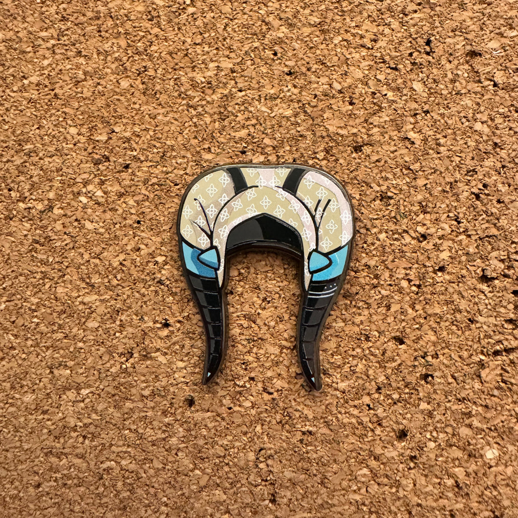 The Survivor Hard enamel pin