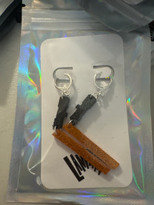 Light Saber earrings