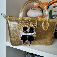 Hockey themed bag charms