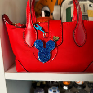 Balloon bag charm and earrings
