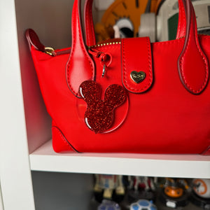 Balloon bag charm and earrings