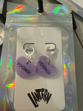 Acrylic Kpop earrings