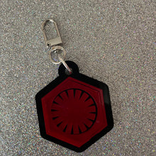 Galactic logo acrylic bag charms