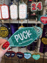 Hockey and Heated rivalry  themed bag charms