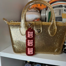 Candy cane font bag charms