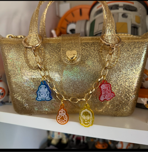 Droid bag charm chains