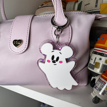 Pastel Minnie and Mickey ghost bag charms