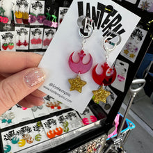 Friday drop earrings- All one off designs. STAR WARS DESIGNS