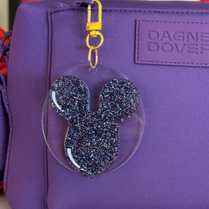 Balloon bag charm and earrings
