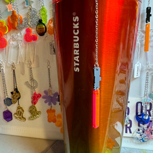 Straw charms for Stanley cup- Star Wars designs