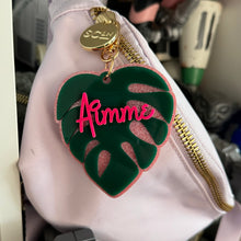 BHH monstera bag charm