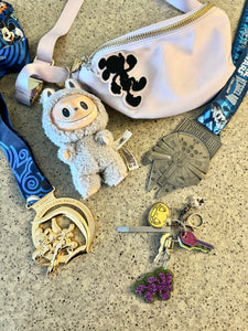 Running mouse bag charm
