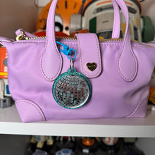 Disco ball bag charm