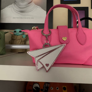 Love letter bag charm