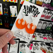 Friday drop earrings- All one off designs. STAR WARS DESIGNS