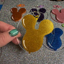 Balloon bag charm and earrings