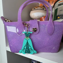 Princess dress bag charms