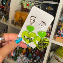 Bat Heart earrings