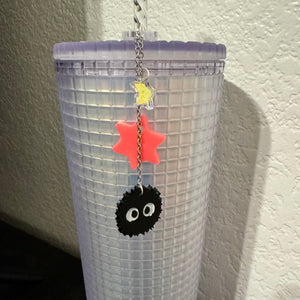 Straw charms for Stanley cup- Other fandom designs