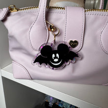 Pastel  Mickey and Minnie bat bag charms
