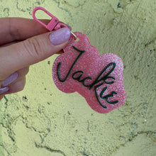 BHH nameplate bag charm