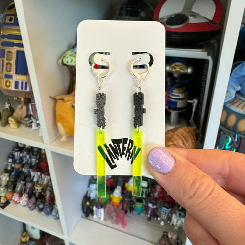 Light Saber earrings