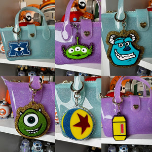 P I X A R bag charms