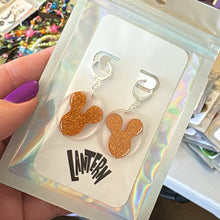 Balloon bag charm and earrings