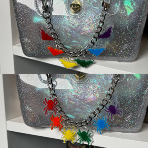 Spooky pride bag chains