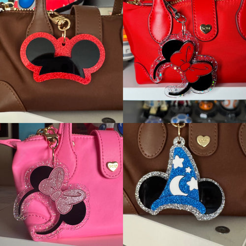 Magical hats and headbands bag charms
