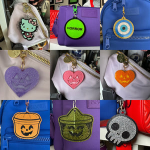 Halloween bag charms