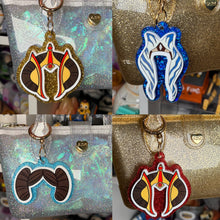 Galactic Hair-oine bag charms!
