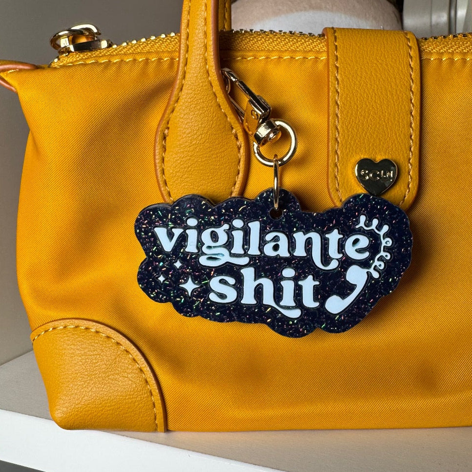 Vigilante shit bag charm